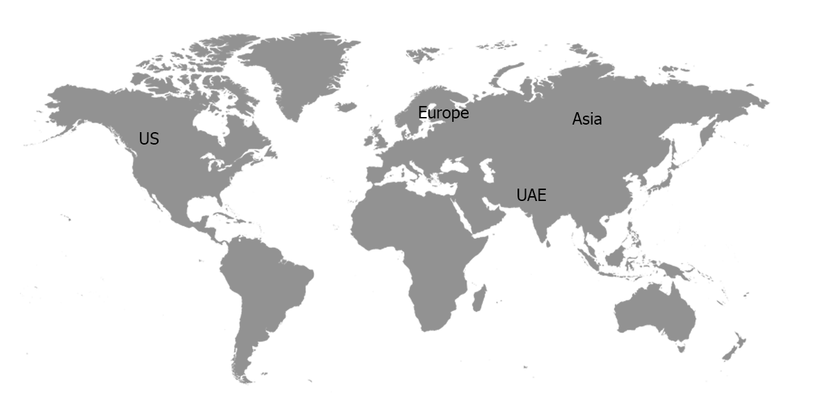 world map
